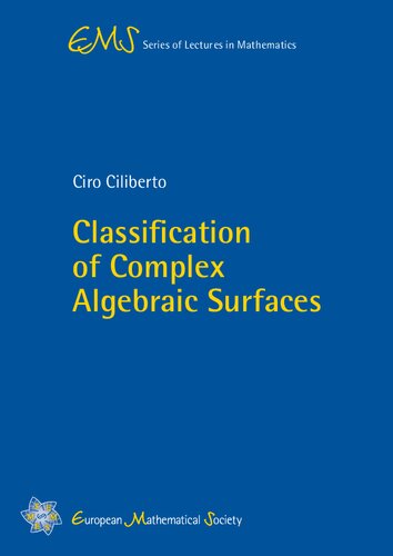 Classification of complex algebraic surfaces