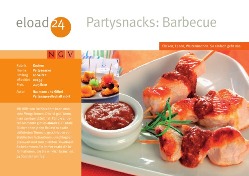 Partysnacks: Barbecue