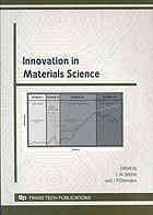 Innovations in Materials Science