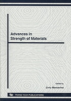 Advances in Strength of Materials