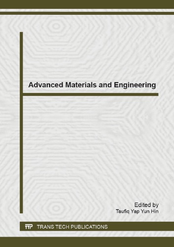 Advanced materials and engineering.