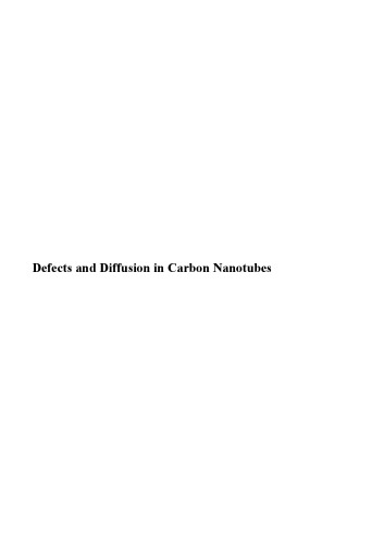 Defects and diffusion in carbon nanotubes