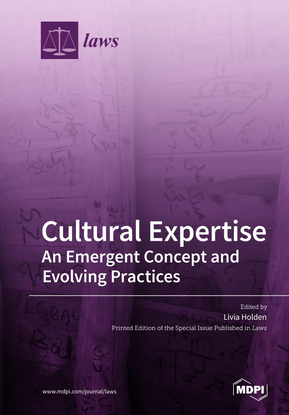 Cultural Expertise : an emergent concept and evolving practices