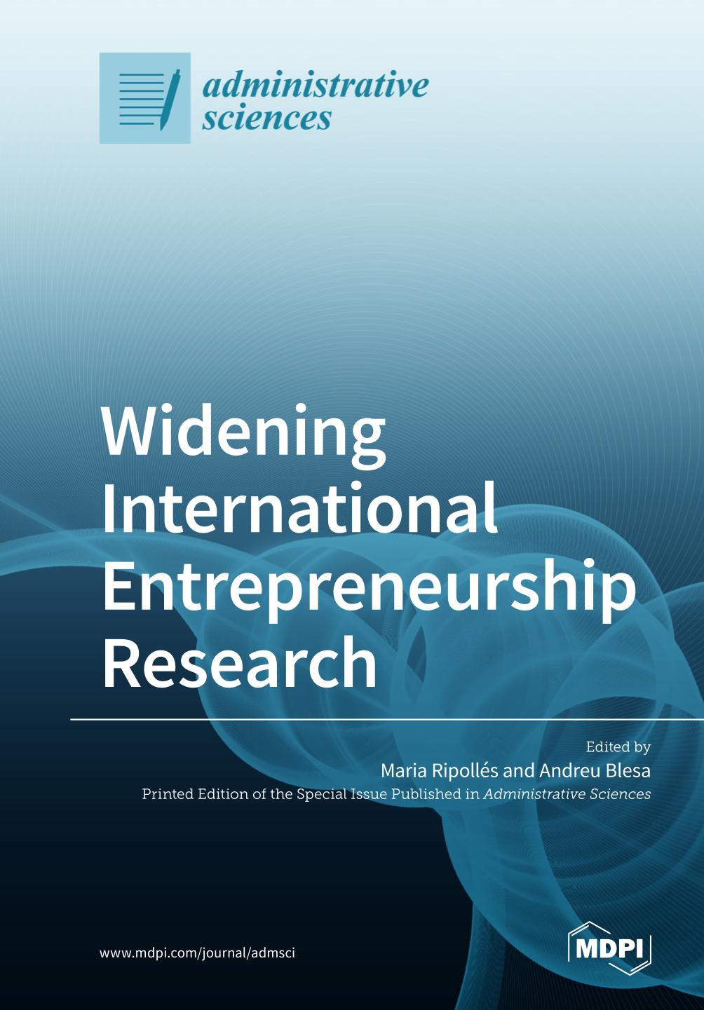 Widening International Entrepreneurship Research.