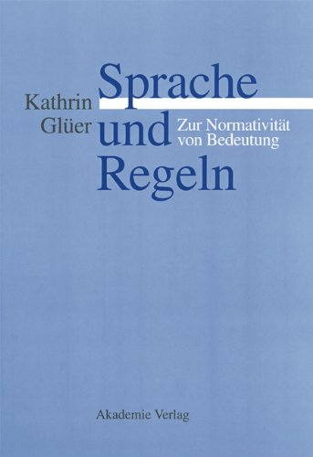 Sprache Und Regeln