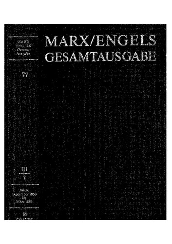 Karl Marx / Friedrich Engels