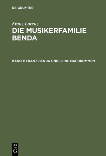 Die Musikerfamilie Benda