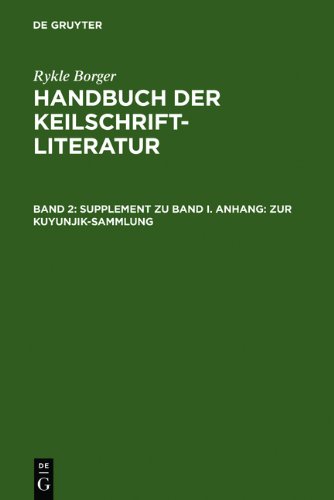 Handbuch Der Keilschriftliteratur