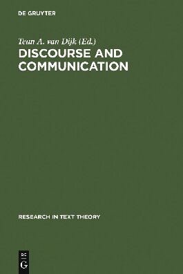 Discourse And Communication