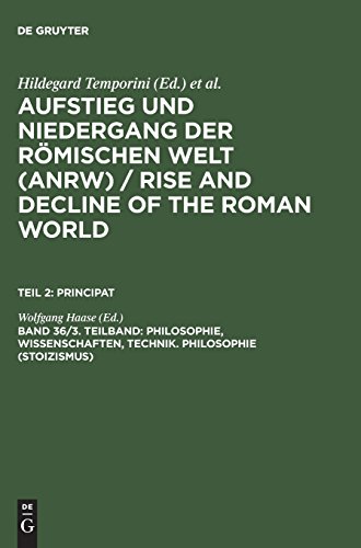 Philosophie, Wissenschaften, Technik. Philosophie (Stoizismus)