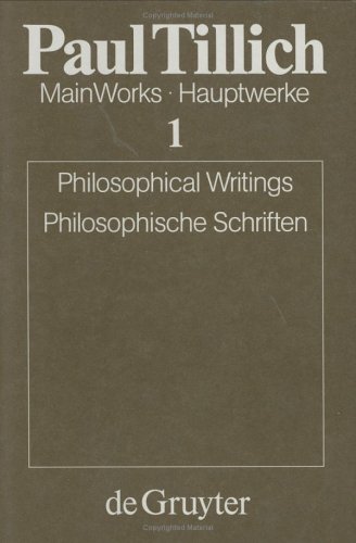 Philosophical Writings (Hauptwerke)