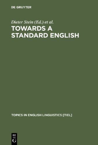 Towards A Standard English