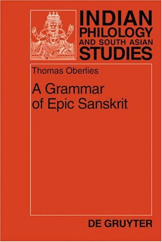 A Grammar of Epic Sanskrit