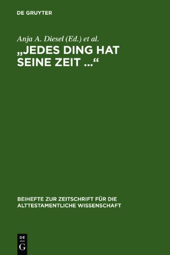 &quot;Jedes Ding Hat Seine Zeit ...&quot;