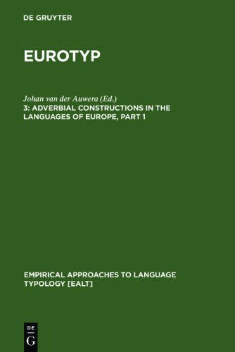 Adverbial Constructions in the Languages of Europe