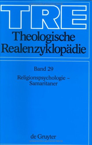 Theologische Realenzyklopadie, Tre