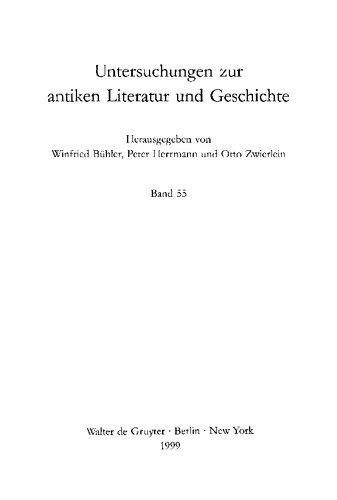 Der Horazkommentar Des Porphyrio Im Rahmen Der Kaiserzeitlichen Schul- Und Bildungstradition