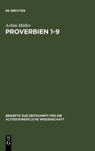 Proverbien 1-9