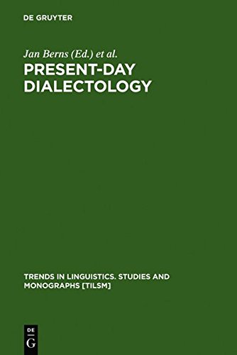 Present-Day Dialectology