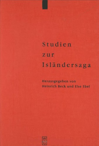 Studien Zur Islandersaga