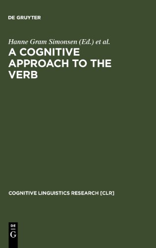 A Cognitive Approach to the Verb