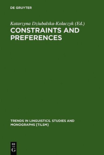 Constraints and Preferences (Trends in Linguistics