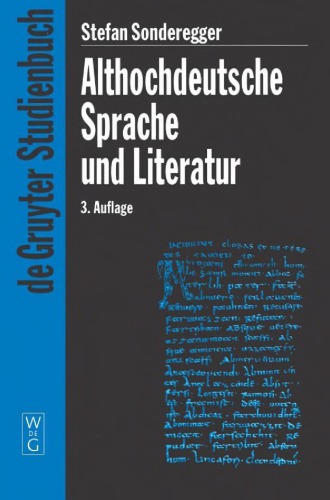 Althochdeutsche Sprache Und Literatur