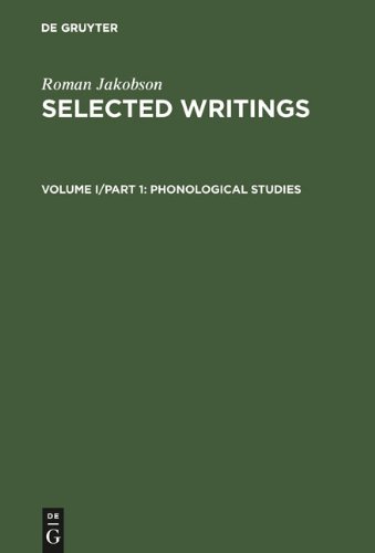 Selected writings : Phonological studies.