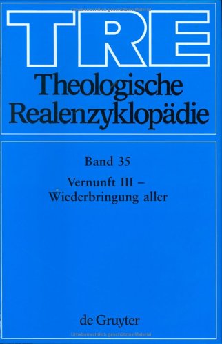 Theologische Realenzyklopadie