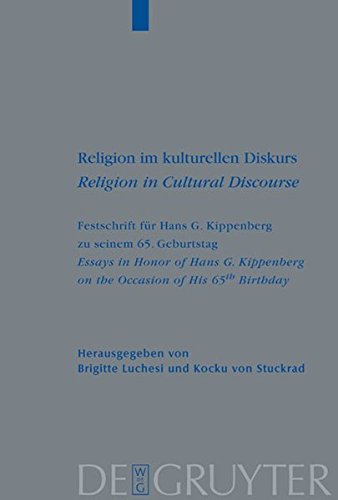 Religion Im Kulturellen Diskurs/Religion In Cultural Discourse