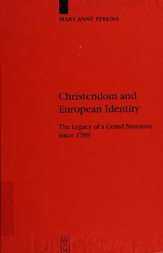 Christendom And European Identity