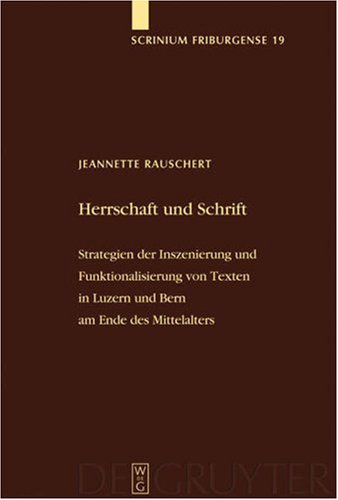 Herrschaft Und Schrift