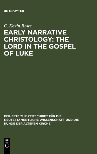 Early Narrative Christology
