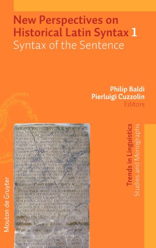 New Perspectives on Historical Latin Syntax (Trends in Linguistics. Studies and Monographs)