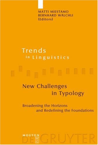 New Challenges in Typology