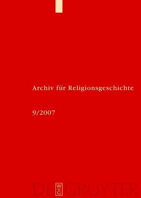 Archiv für Religionsgeschichte 9/2007