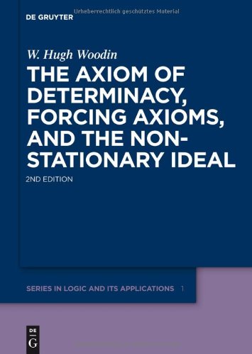 The Axiom Of Determinacy, Forcing Axioms, And The Nonstationary Ideal (De Gruyter Series In Logic And Its Applications)