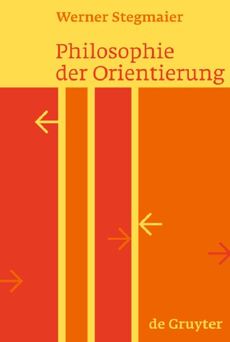 Philosophie Der Orientierung
