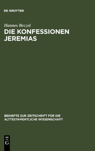 Die Konfessionen Jeremias