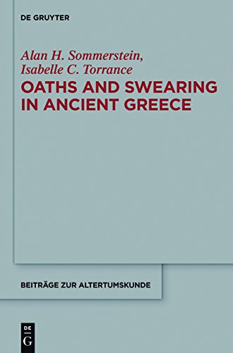 Oaths and Swearing in Ancient Greece