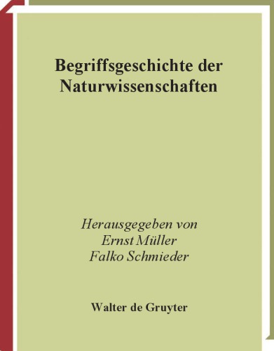 Begriffsgeschichte der Naturwissenschaften
