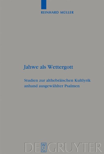 Jahwe ALS Wettergott