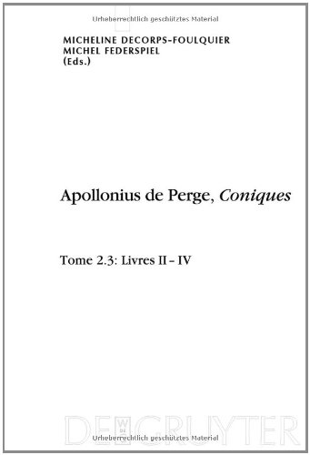 Livres II-IV. �dition Et Traduction Du Texte Grec