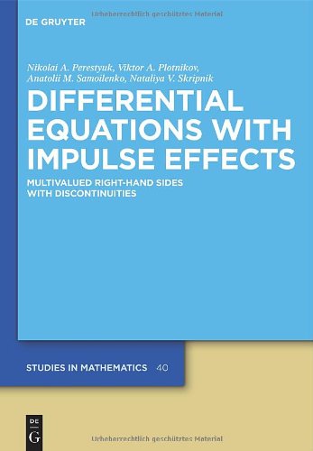 Differential Equations with Impulse Effects