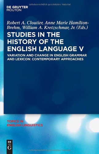 Studies in the History of the English Language V