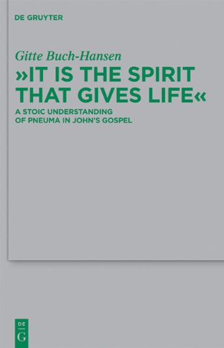 &quot;it Is the Spirit That Gives Life&quot;