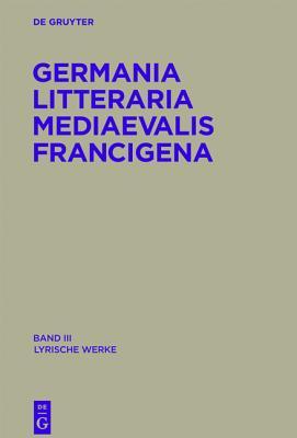 Germania Litteraria Mediaevalis Francigena, Band III