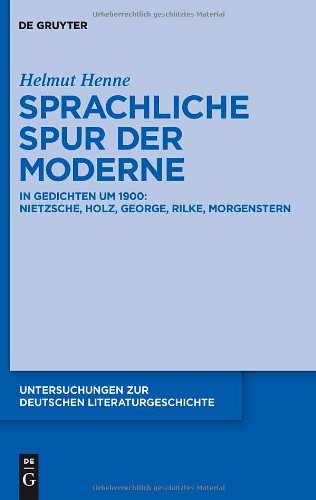 Sprachliche Spur der Moderne