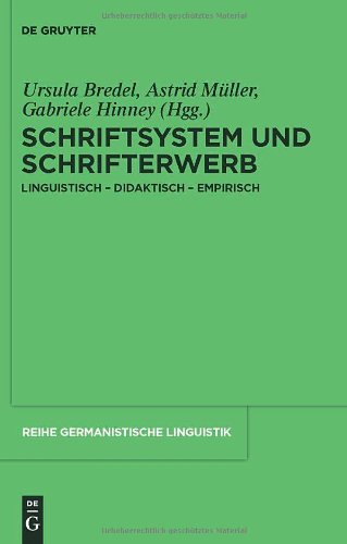 Schriftsystem Und Schrifterwerb