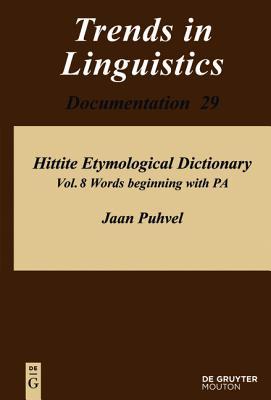 Hittite Etymological Dictionary, Volume 8